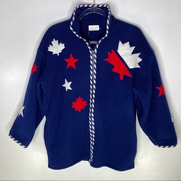 Vintage Maple Leaf Fleece Uncommon Threads - Picture 7 of 9